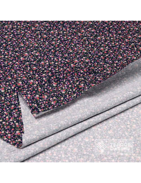 Tela Algodón Flores Liberty Eva - 100% Algodón Infantil - Imagen 3