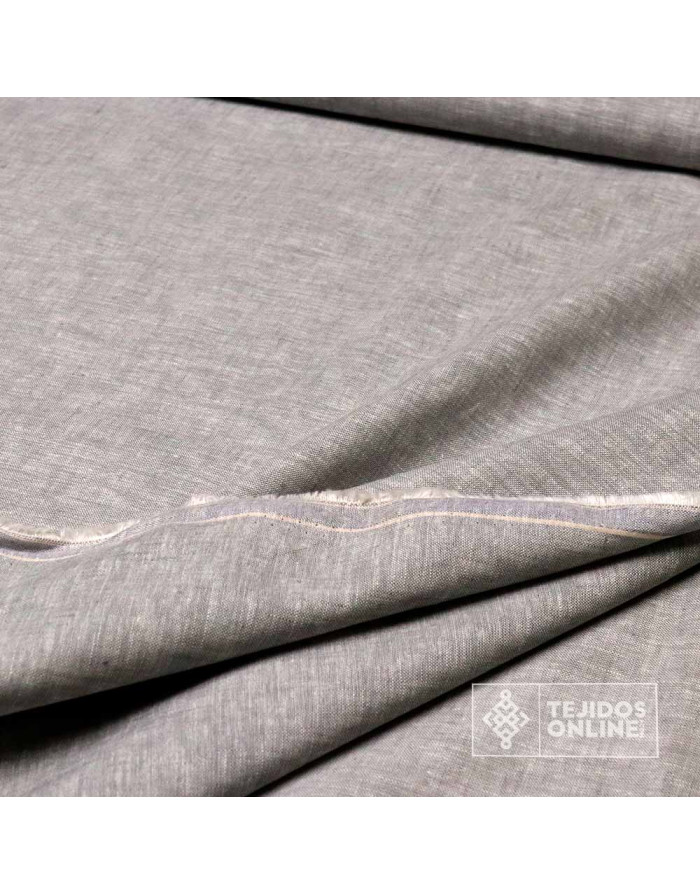 Tela Lino Mezclilla | Telas de Lino en Oferta - Imagen 2