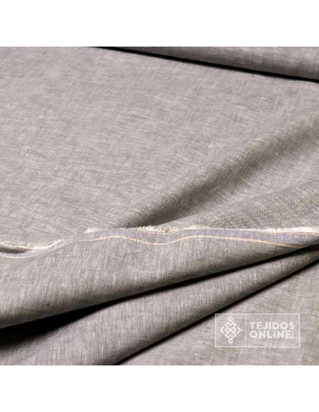 Tela Lino Mezclilla | Telas de Lino en Oferta - Imagen 2