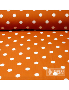 Tela Caldera Lunar Blanco Roto para Flamenca