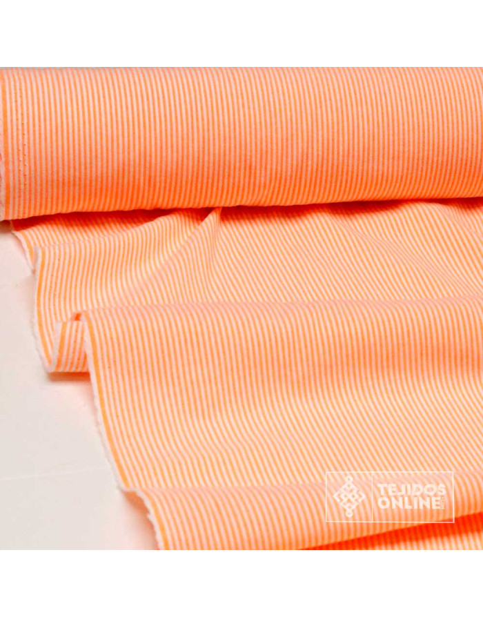 Tela Vichy Seerschuker Rayas Fluor- TejidosOnline - Telas de Vichy - Imagen 2