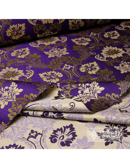 Brocado Morado Sacro  - Telas Para Cofradías - Imagen 3