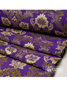 Brocado Morado Sacro  - Telas Para Cofradías - Imagen 2