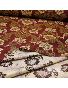 Brocado Burdeos Sacro - Telas Para Cofradías - Imagen 2