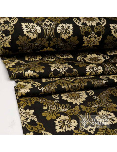 Brocado Negro Sacro - Telas Para Cofradías - Imagen 2