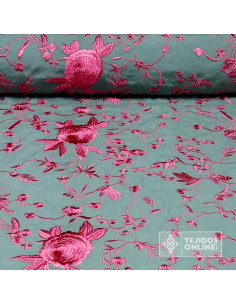 Mantoncillo Hade con Flores Fucsia | Mantoncillos - Imagen 1