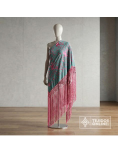 Mantoncillo Hade con Flores Fucsia | Mantoncillos - Imagen 2