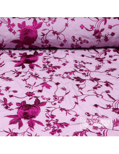 Mantoncillo Malva con Flores Buganvilia | Mantoncillos - Imagen 1