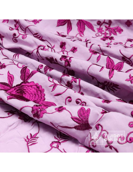 Mantoncillo Malva con Flores Buganvilia | Mantoncillos - Imagen 2