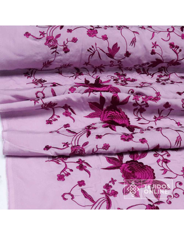 Mantoncillo Malva con Flores Buganvilia | Mantoncillos - Imagen 4