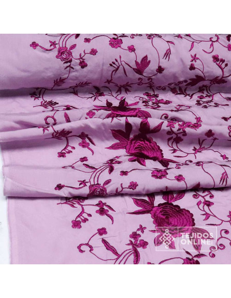 Mantoncillo Malva con Flores Buganvilia | Mantoncillos - Imagen 4