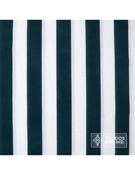 Loneta Rayas Anchas - Telas Para Cortinas de Feria - Telas Online - Imagen 3