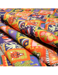 Tela Safari PachtWorck  | Tela para Decoración y Manualidades - Imagen 2