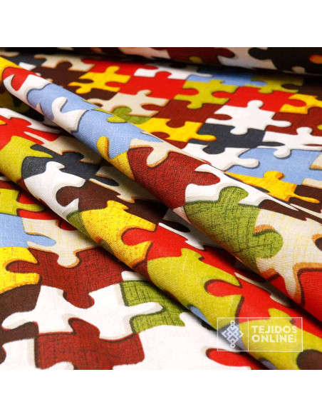 Tela de Puzzle | Tela para Decoración y Manualidades - Imagen 2