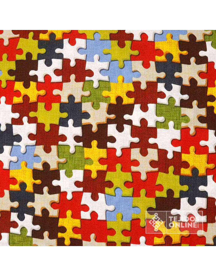 Tela de Puzzle | Tela para Decoración y Manualidades - Imagen 4