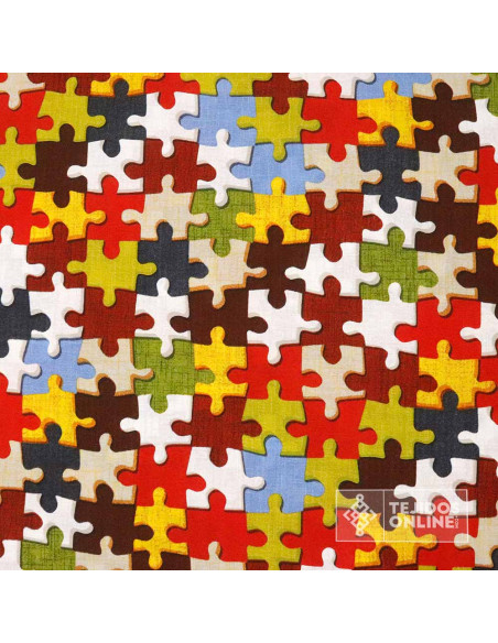 Tela de Puzzle | Tela para Decoración y Manualidades - Imagen 4
