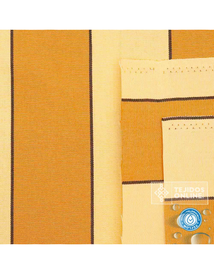 Toldo Rayas Albero Teflón Sofia - Telas para Exterior de Rayas - Imagen 3