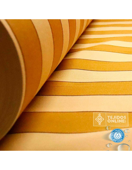 Toldo Rayas Albero Teflón Sofia - Telas para Exterior de Rayas - Imagen 4