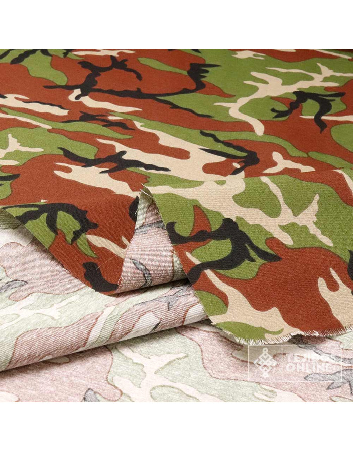 Tela Camuflaje Loneta - Telas para Cacería - Telas Tapizar - Imagen 3