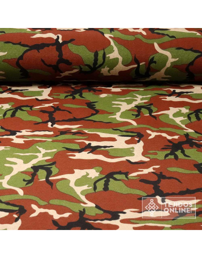 Tela Camuflaje Loneta - Telas para Cacería - Telas Tapizar - Imagen 1