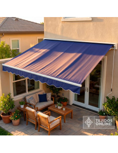 Toldo Azul Marino Teflón - Telas para Toldos - Imagen 2