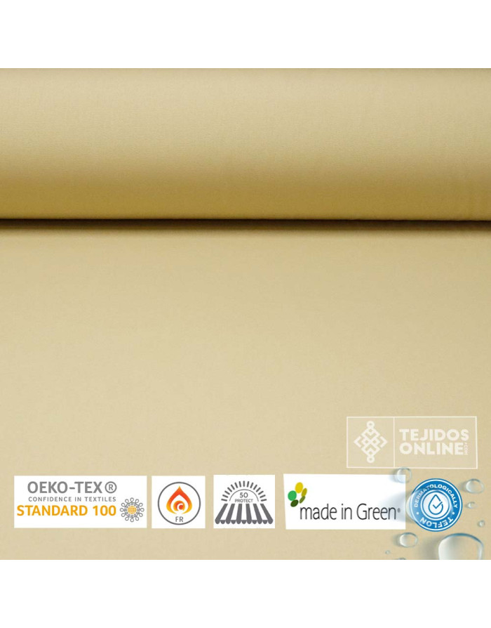 Toldo Vainilla Teflón - Toldo Camel - Telas para Toldos - Imagen 1