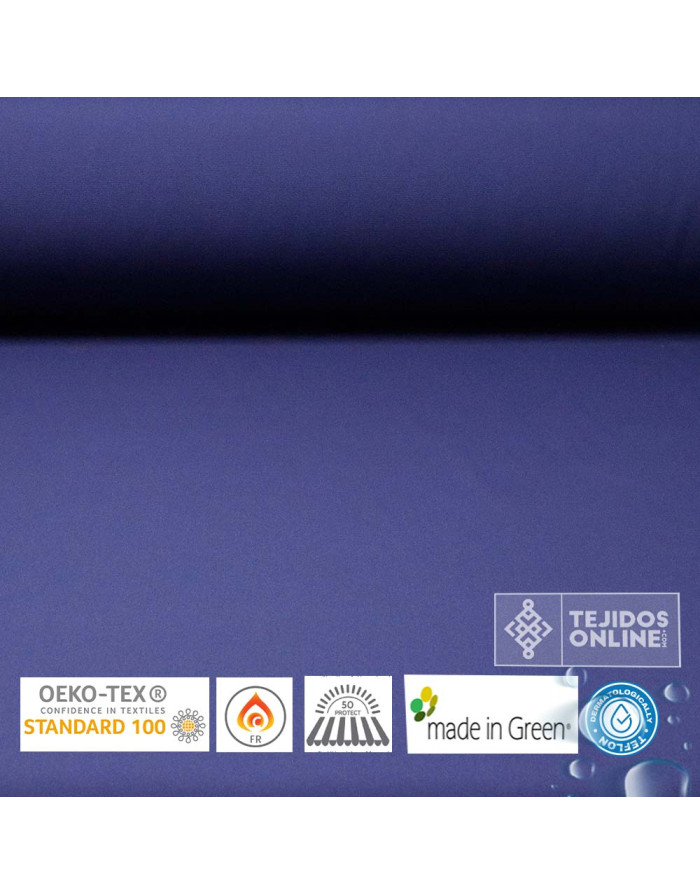 Toldo Azul Marino Teflón - Telas para Toldos - Imagen 1