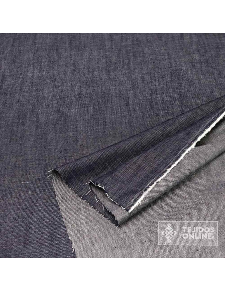 Tela Vaquera Azul Oscuro Urban Denim - Telas Vaqueras - Imagen 1