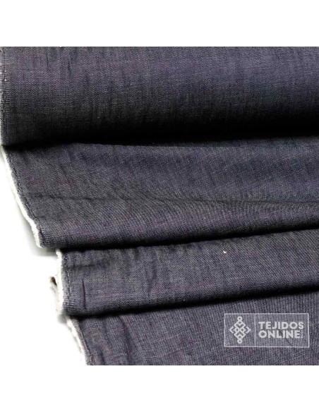 Tela Vaquera Azul Oscuro Urban Denim - Telas Vaqueras - Imagen 3