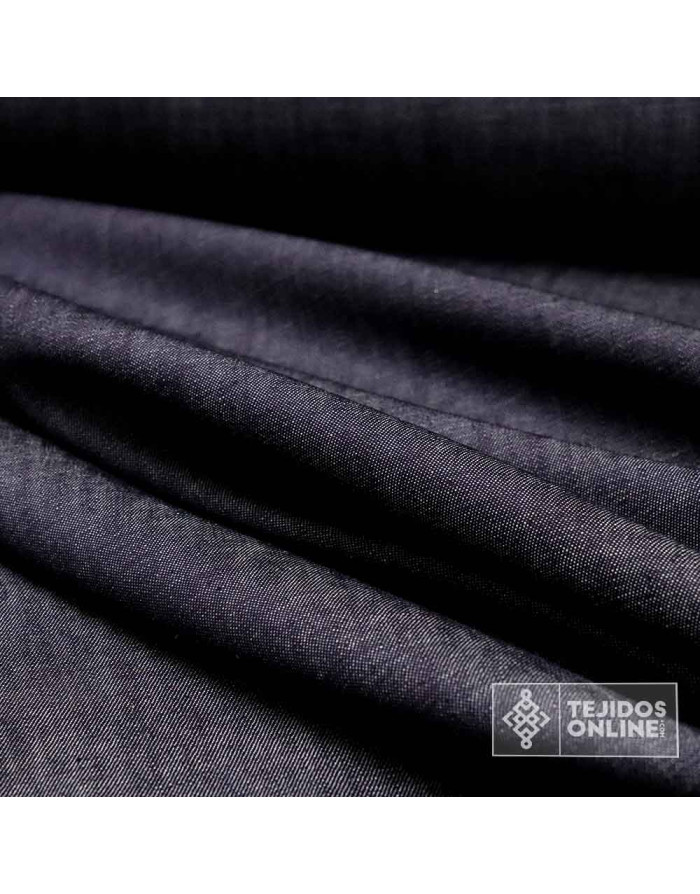 Tela Vaquera Azul Oscuro Urban Denim - Telas Vaqueras - Imagen 4
