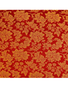 Damasco Burdeos Oro Toledo - Imagen 2