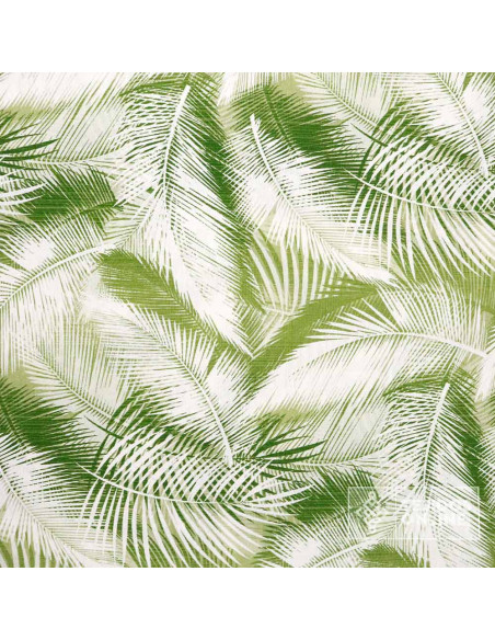 Loneta De Palmeras para Cortinas Verde | Tela de Palmeras - Imagen 3