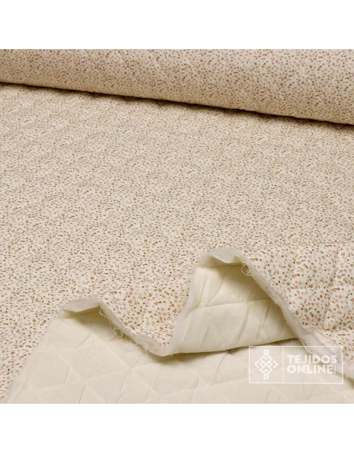 Tela Acolchada Flor Liberty | Telas Online - Imagen 2