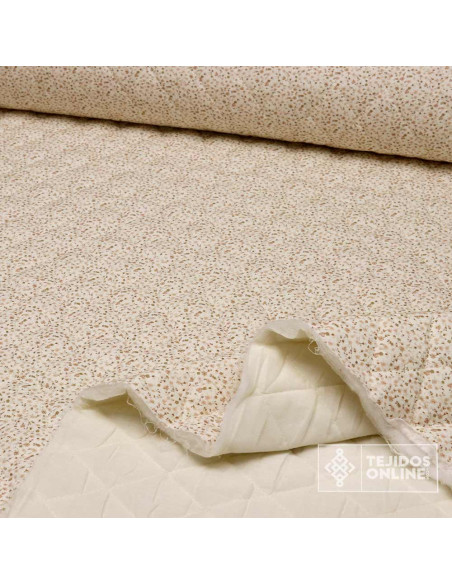 Tela Acolchada Flor Liberty | Telas Online - Imagen 2