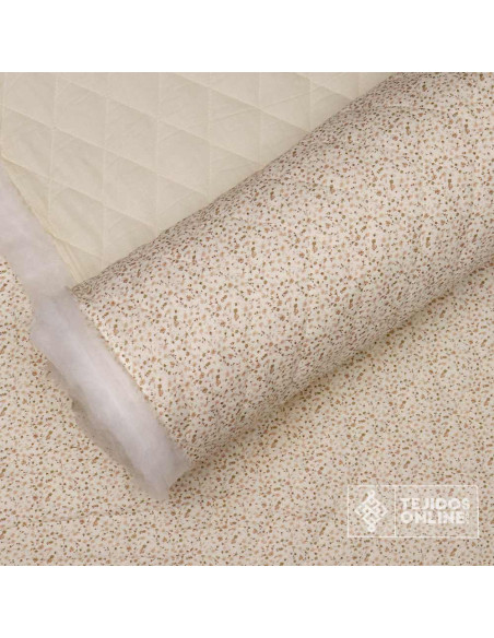 Tela Acolchada Flor Liberty | Telas Online - Imagen 3