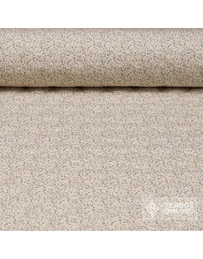 Tela Acolchada Flor Liberty | Telas Online - Imagen 1