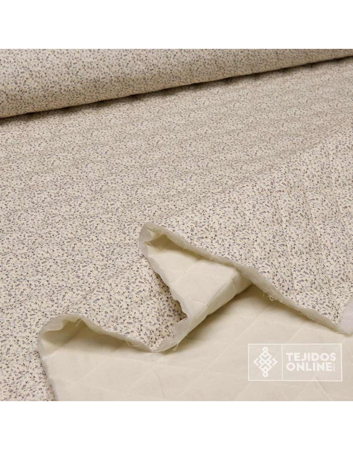 Tela Acolchada Flor Liberty | Telas Online - Imagen 2