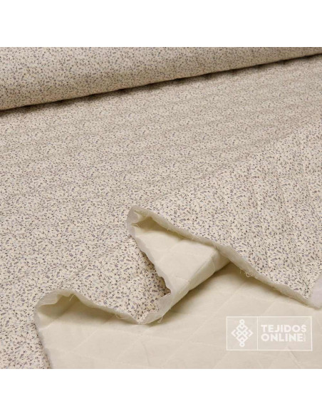Tela Acolchada Flor Liberty | Telas Online - Imagen 2