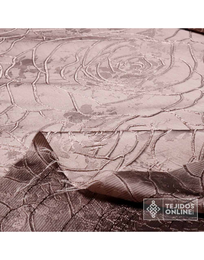 Tela Jacquard Amapola - Telas de Moda - Imagen 2