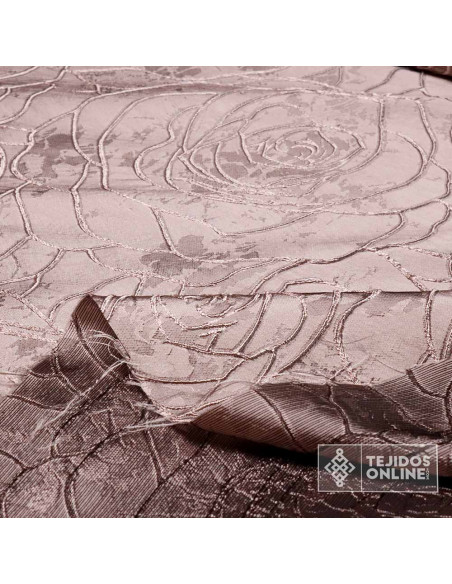 Tela Jacquard Amapola - Telas de Moda - Imagen 2