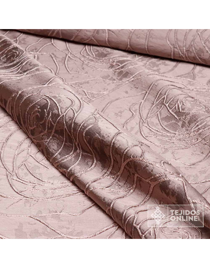 Tela Jacquard Amapola - Telas de Moda - Imagen 3