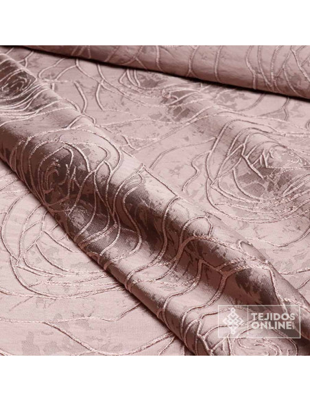 Tela Jacquard Amapola - Telas de Moda - Imagen 3