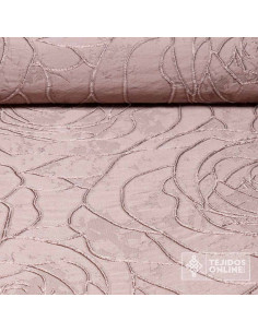 Tela Jacquard Amapola - Telas de Moda - Imagen 2