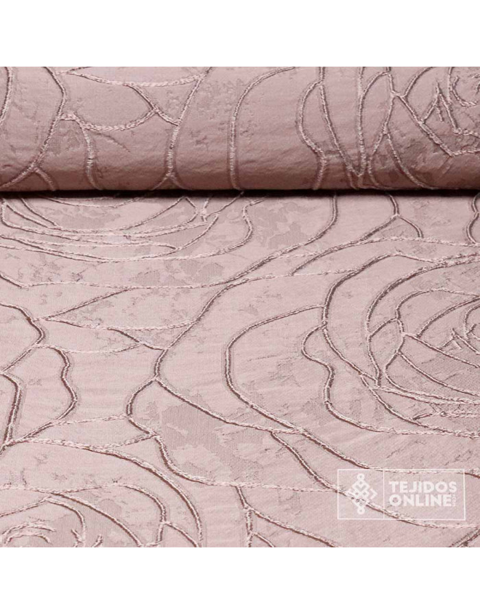 Tela Jacquard Amapola - Telas de Moda - Imagen 1