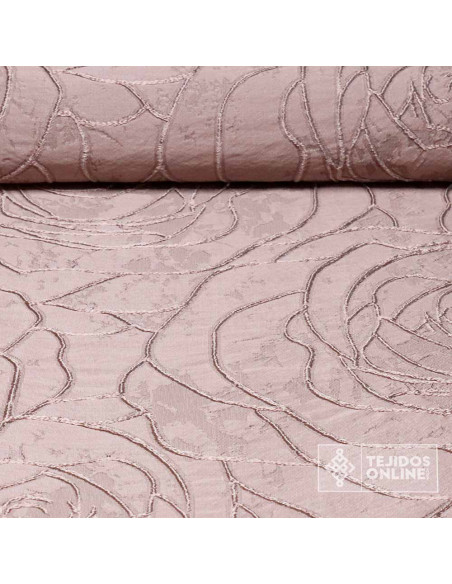 Tela Jacquard Amapola - Telas de Moda - Imagen 1