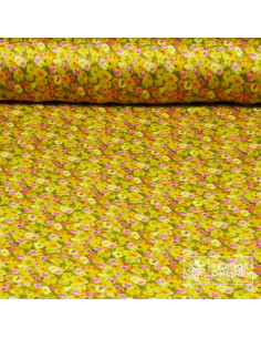 Tela Viscosa Estampada Pistacho