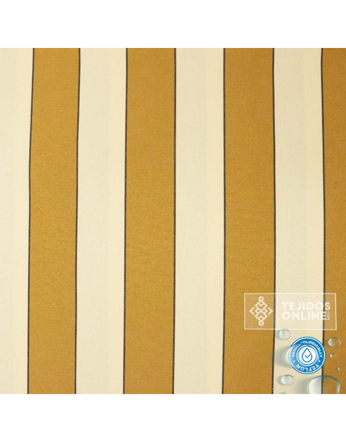 Toldo Rayas Albero Teflón Sofia - Telas para Exterior de Rayas - Imagen 4