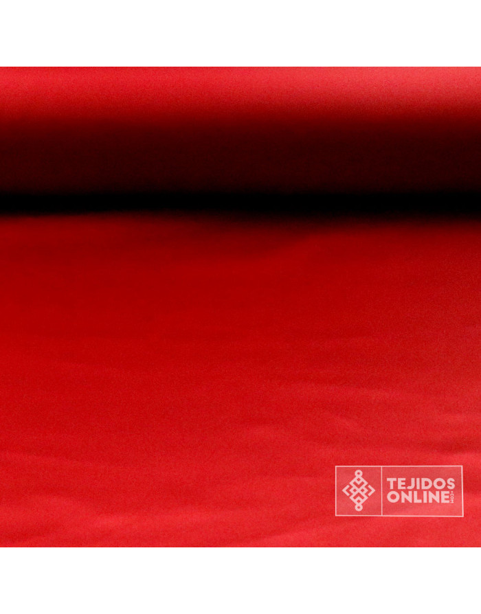Tela Raso Rojo Oscuro para Carnaval - Tejidos Online - Imagen 3