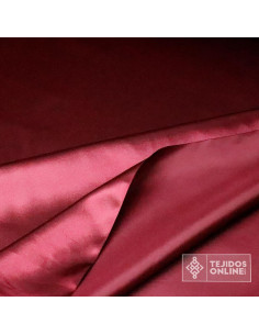 Tela Raso Burdeos para Carnaval - Tejidos Online - Imagen 2