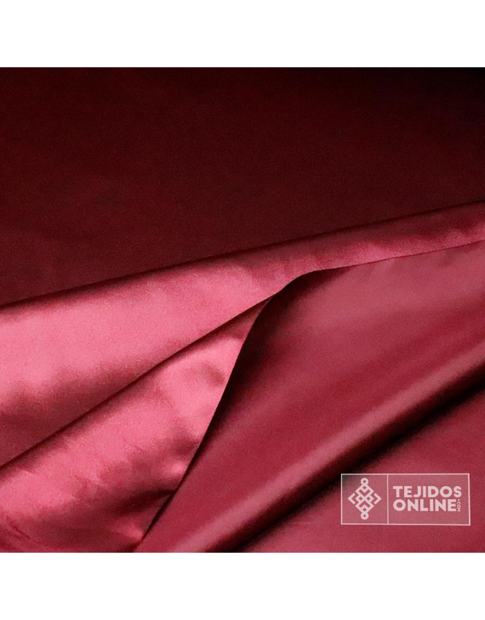Tela Raso Burdeos para Carnaval - Tejidos Online - Imagen 3